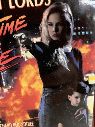 A Time to Die VHS 1991 PM Home Video Traci Lords RARE Action Crime Drama Red 2