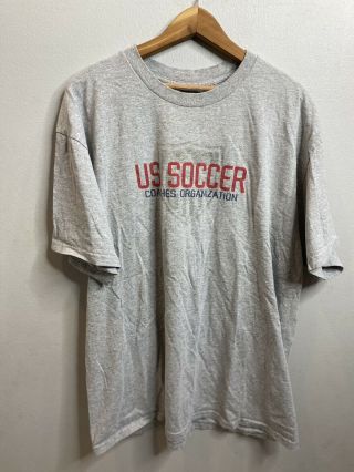 Vintage Nike Grey Tag Short Sleeve Tee Shirt Xl Grey Rare Soccer