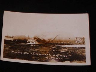 Rare Antique Photo Postcard - Wwi U.  S.  Military,  Guantanamo Bay Balloon Station