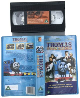 Rare - Thomas And The Magic Railroad - Vhs Video With Alec Baldwin