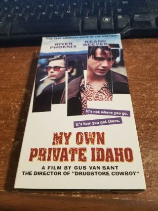 My Own Private Idaho (1992,  Vhs) River Phoenix,  Keanu Reeves - Rare