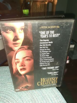 Heavenly Creatures Dvd The Uncut Version 2001 Kate Winslet Rare Peter Jackson