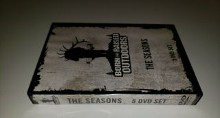 BORN AND RAISED OUTDOORS The Seasons (5 DVD Set 2017) Elk Bow Hunting,  RARE 3