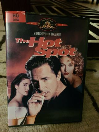 The Hot Spot Dvd Don Johnson Virginia Madsen Jennifer Connelly Rare Oop