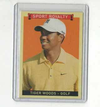2008 Upper Deck Ud Goudey Sport Royalty Tiger Woods Sp 330 Rare Short Print