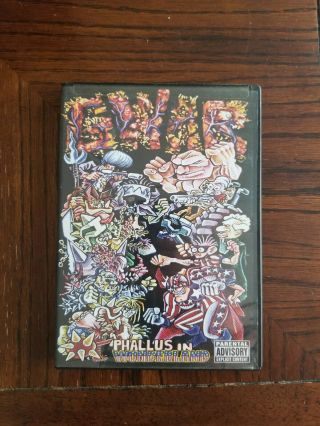 Gwar - Phallus In Wonderland (dvd,  2008) Rare Metalblade Heavy Metal Horror Film