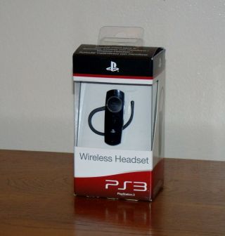 Rare & Complete Sony Ps3 Bluetooth Wireless Headset