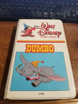 Ultra Rare Walt Disney Home Video Dumbo 24vs Diamond Vhs Collectible