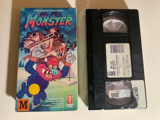 My Pet Monster Vol.  2 Goodbye Cuffs 1987 Vhs Tape Rare Oop 80s Animation