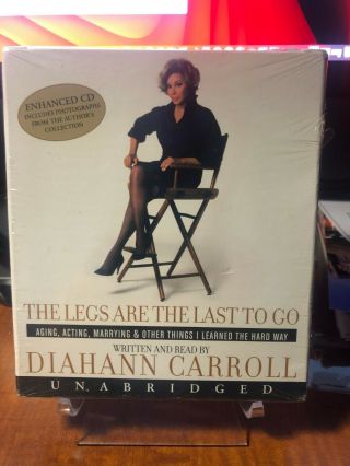 Rare Oop 7 Cd Diahann Carroll Legs Are The Last 2 Go Enhanced Book Rip