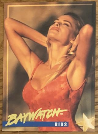 Pamela Anderson,  Rare 1995 Baywatch Card,  Hot