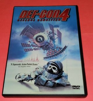 Def - Con 4 (1985) Post - Apocalyptic Sci - Fi,  World War Iii,  Anchor Bay R1 Dvd Rare