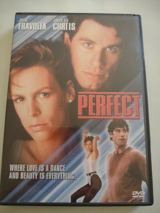 Perfect (1985/dvd) John Travolta,  Jamie Lee Curtis Oop Rare