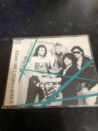 Van Halen - When It’s Love 4 Tracks Germany 3 " Single Cd 1988 Rare