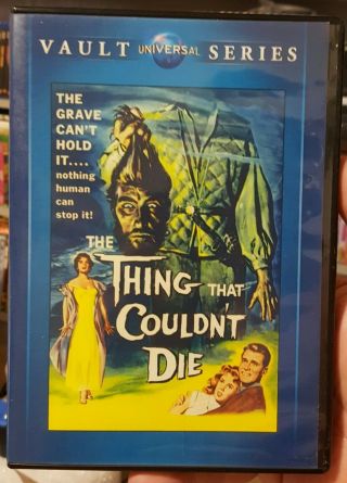 The Thing That Couldnt Die 1958 Dvd Dvd - R Universal Vault Series Oop Rare Horror