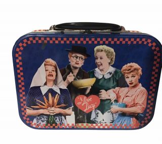 I Love Lucy Large Tin Rare Titled " What 
