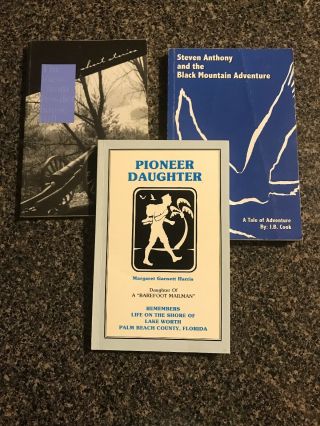 Rare Paperback Books.  Maine,  Black Mountain,  Palm Beach.  Adventure.  Pioneer.