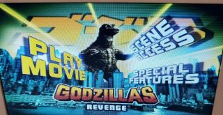 Godzilla ' s Revenge (DVD,  2002) RARE DVD Godzilla 2