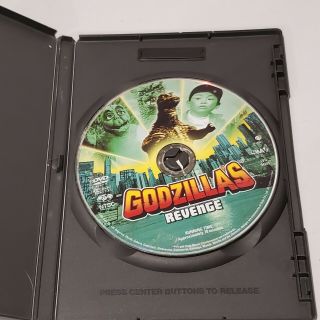 Godzilla ' s Revenge (DVD,  2002) RARE DVD Godzilla 3