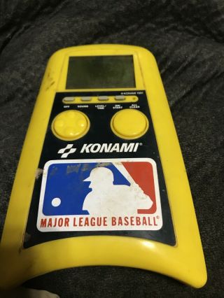 Konami Major League Baseball Mlb Electronic Handheld Game,  1991,  Rare