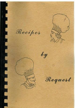 Tucson Az Vintage Good Sports Club Cook Book Recipes By Request Arizona Rare