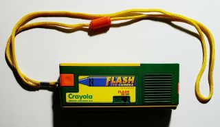 Vintage 90s Crayola 110 Flash Camera [cr - 106] (binney & Smith,  1997) Rare Htf