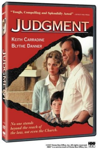 Judgment Dvd 2007 Blythe Danner Keith Carradine Rare Drama