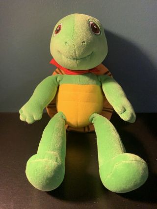 Rare Franklin The Turtle Stuffed Plush Toy 11” Eden Pre - Owned Vhtf