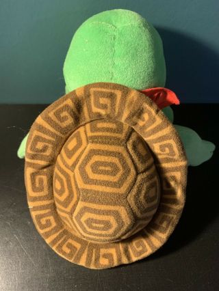 RARE Franklin The Turtle Stuffed Plush Toy 11” Eden Pre - Owned VHTF 3