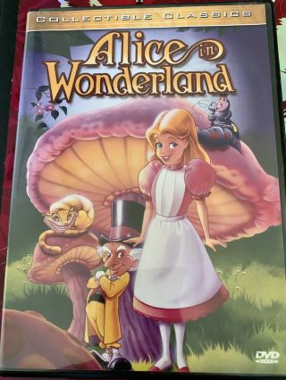 Rare Alice In Wonderland By Good Times Dvd Collectible Classics