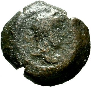 Lanz Rome Empire Egypt Hadrian Dichalkon Caduceus Rare Bronze ^yk2394
