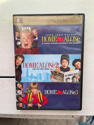 Home Alone Movies 1 - 3 Rare Dvd