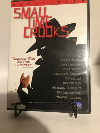 Small Time Crooks (dvd,  2000) Woody Allen,  Chapter Insert - Rare Htf Oop