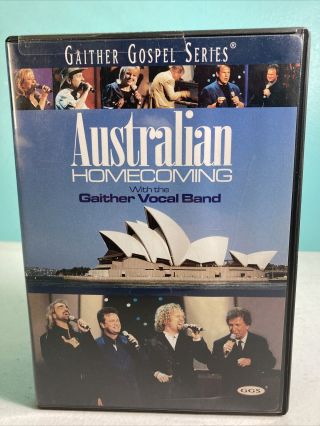 Australian Homecoming Rare Gaither Gospel Dvd 30 Songs Jeff & Sheri Easter 2003