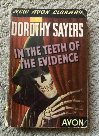 In The Teeth Of The Evidence By Dorothy Sayers 1st Paperback Print Rare