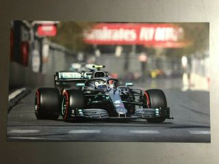 2020 Valtteri Bottas’ Mclaren - Mercedes Formula 1 Print,  Picture,  Poster,  Rare
