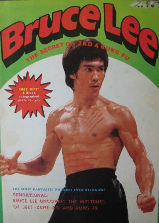 Rare 1976 Bruce Lee The Secret Of Jkd & Kung Fu Jeet Kune Do Karate Martial Arts