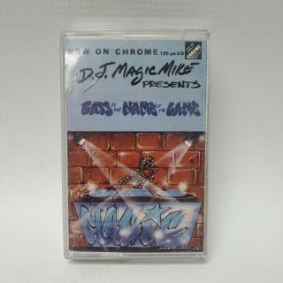 Rare Dj Magic Mike " Bass Is The Name Of The Game " Cassette Tape Chrome