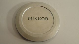 Rare Authentic Nikon Nikkor 95n 50 - 300mm F/4.  5 Lens Cap Cover