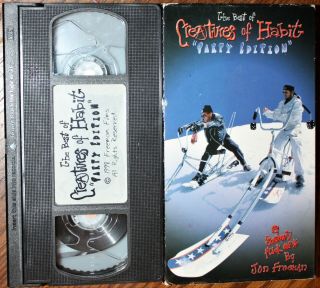The Best Of Creatures Of Habit Party Edition (vhs) Vg Cond.  Snowboarding.  Rare