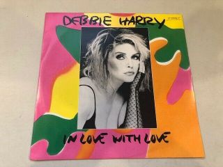 Debbie Harry - Rare Aussie 12 Inch Promo 45 " In Love With Love " 1987 Ex,  Cond