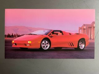 1996 Lamborghini Diablo Coupe Picture,  Print,  Poster Rare Awesome L@@k