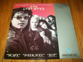 The Lost Boys Laserdisc Ld Widescreen Format Very Rare
