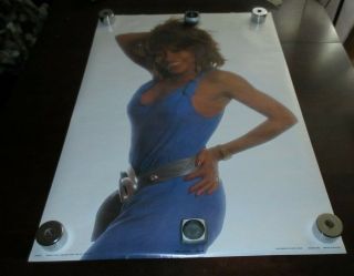 Tina Turner Poster Olp Vintage 80 