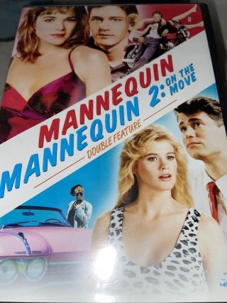 Mannequin / Mannequin 2: On The Move - Double Feature On 2 Dvds Rare