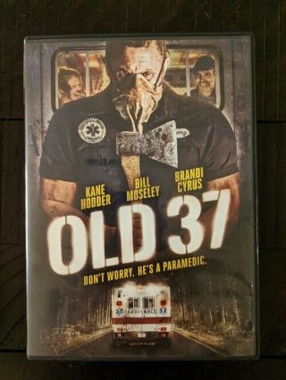 Old 37 Dvd Out Of Print Rare Kane Hodder / Bill Moseley Cult Classic Horror Oop