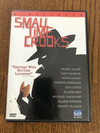 Small Time Crooks (dvd,  2000) Woody Allen - Rare Oop