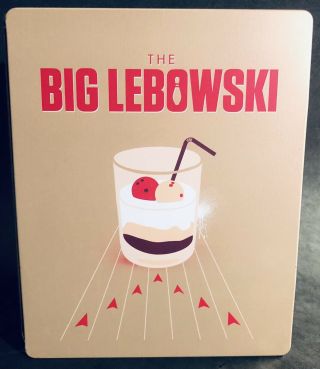 The Big Lebowski - Blu - Ray Disc - Steelbook - Jeff Bridges - Rare Oop