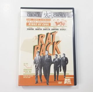 The Rat Pack (dvd,  2001,  2 - Disc Set) 1999 A&e Kings Of Cool Rare,  Like