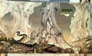 21x37 Rare Laminated Promo Poster Yes Roger Dean Art Snake C5